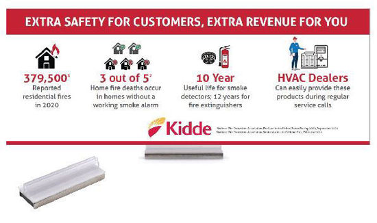 Picture of Kidde Promo end cap signage